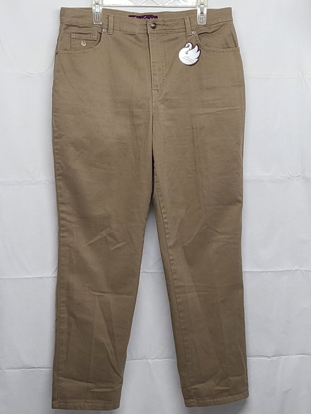 Gloria Vanderbilt Womens Jeans Size 16 Stretch High Rise Straight Leg Pants NWT